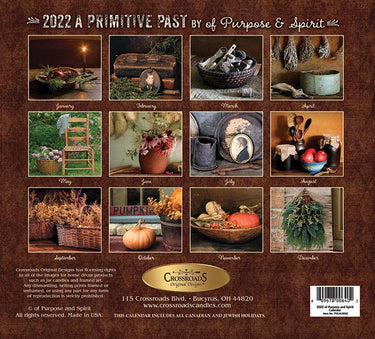 Of Purpose & Spirit 2022 Calendar - The Fox Decor